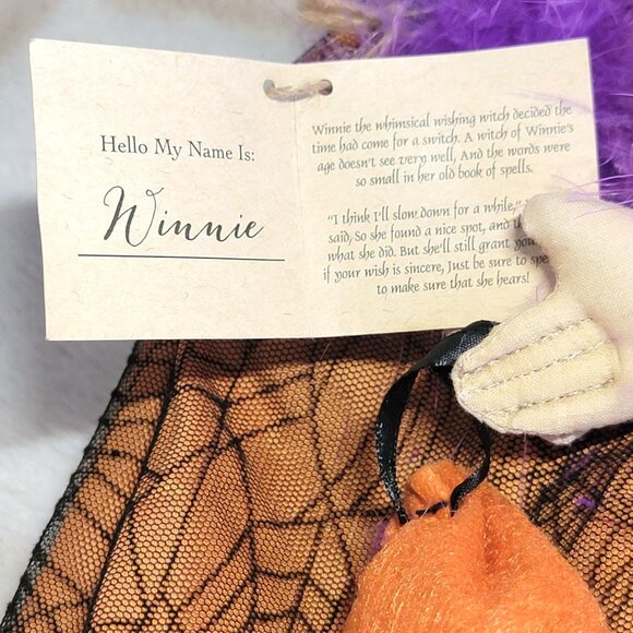 Joe Spencer Gathered Traditions Witch" WINNIE" NWT Purple Boa Rhinestone Belt - Picture 8 of 11